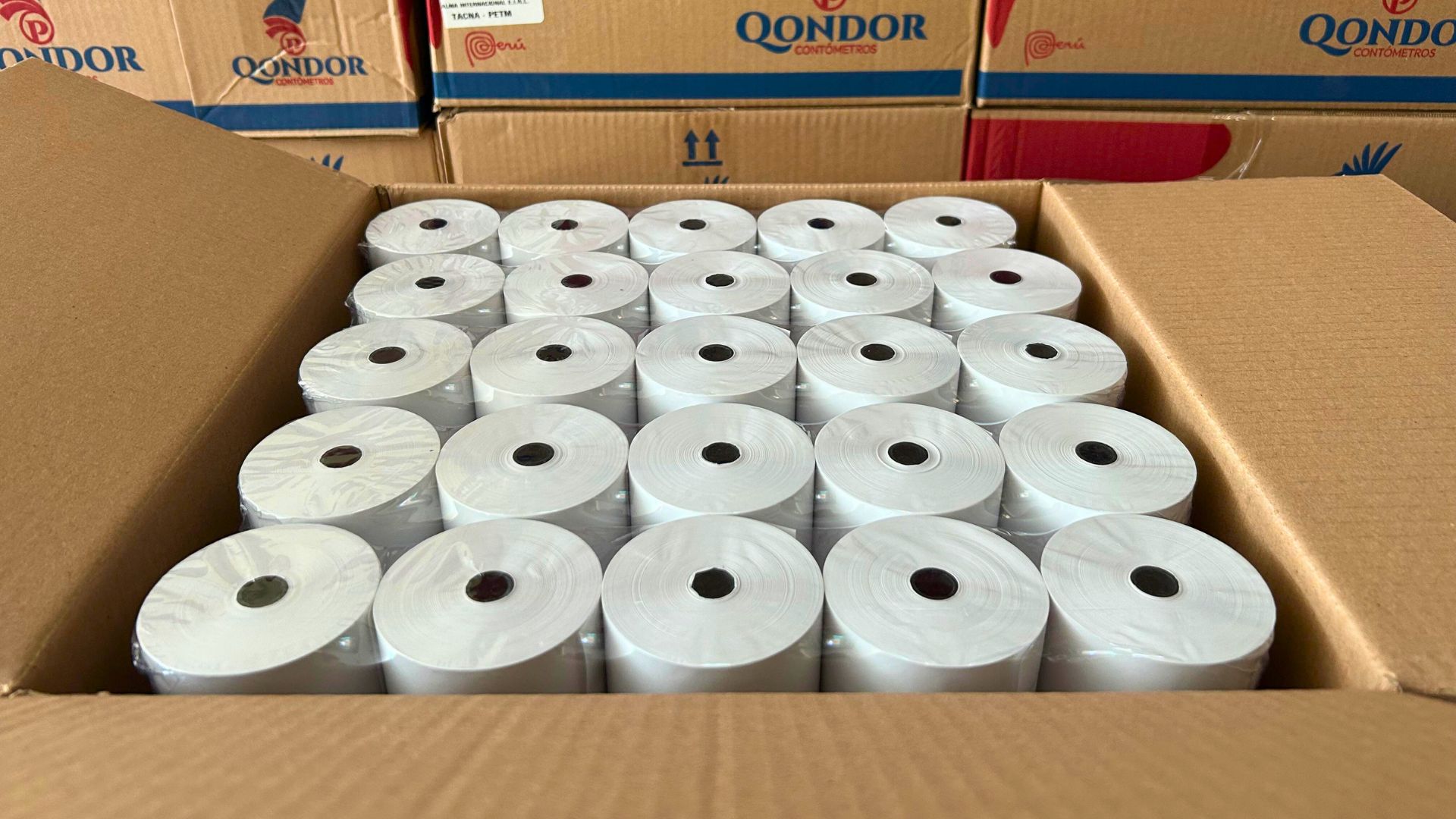 50 Rollos Papel Térmico 80mm - Ideal para pequeños negocios